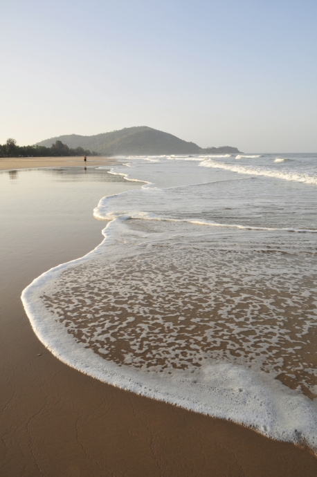 Where to find quiet beaches in North Goa