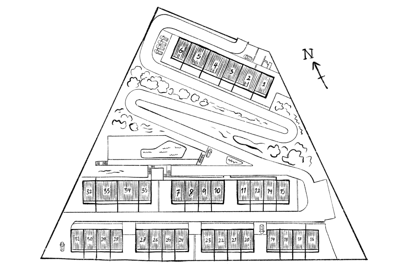 Villas 1-6, 3 Bedroom