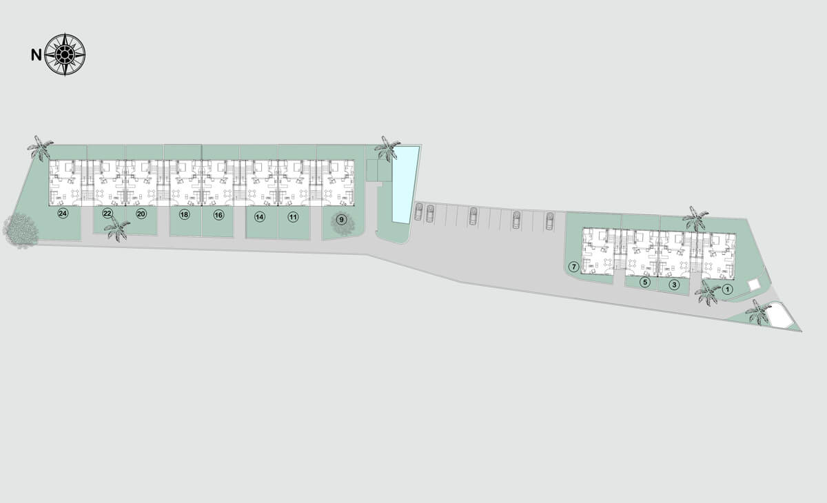 El Rocio Site Plan