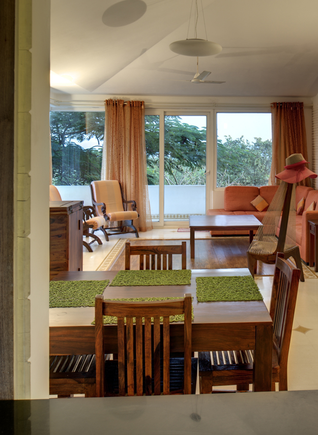 Living room area at Sol Sienda in Reis Magos