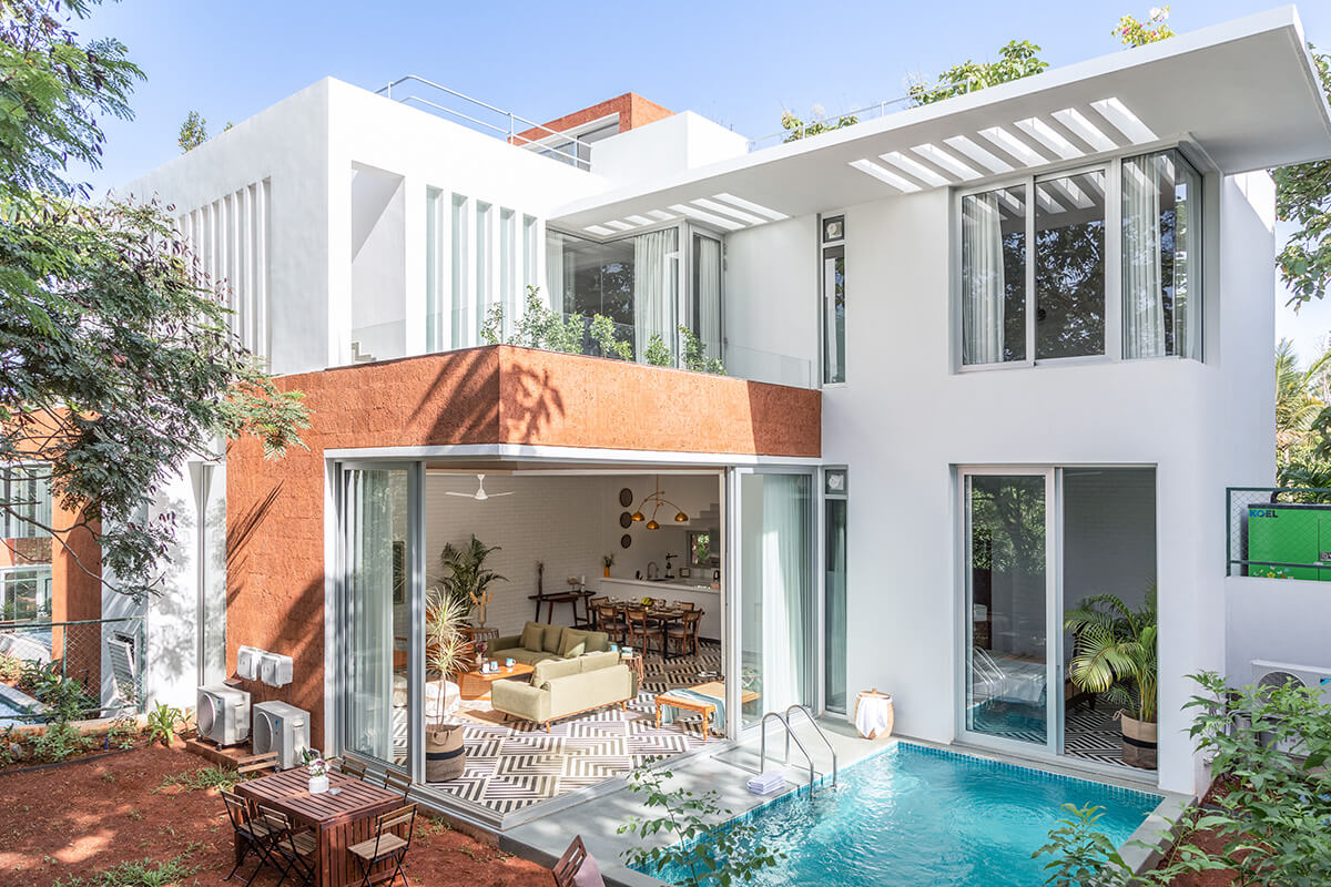 Modern architectural Villa with private pool