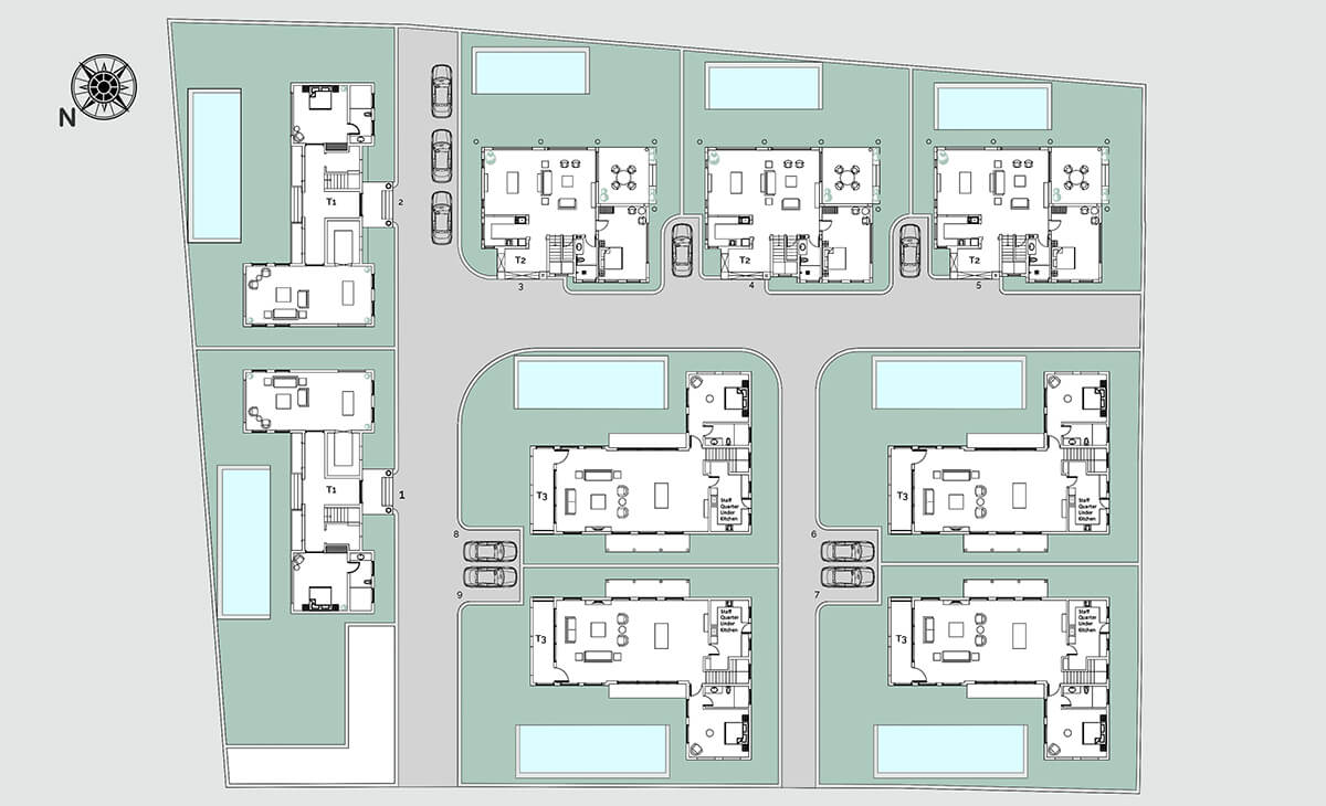 La Mosteiro Site plan