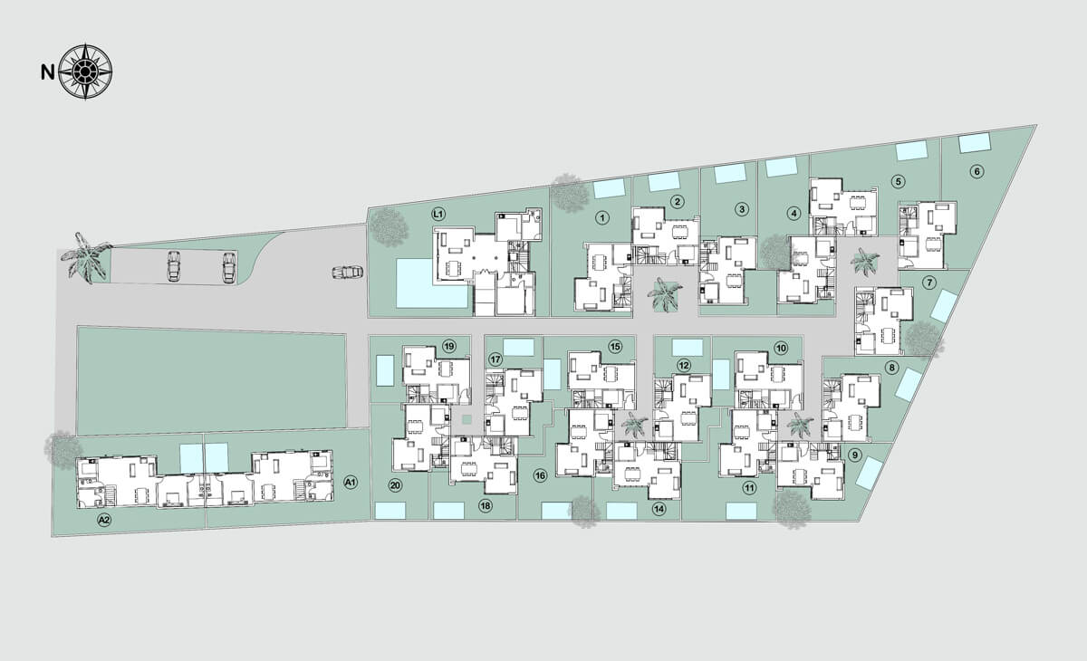 La Olalian Site plan