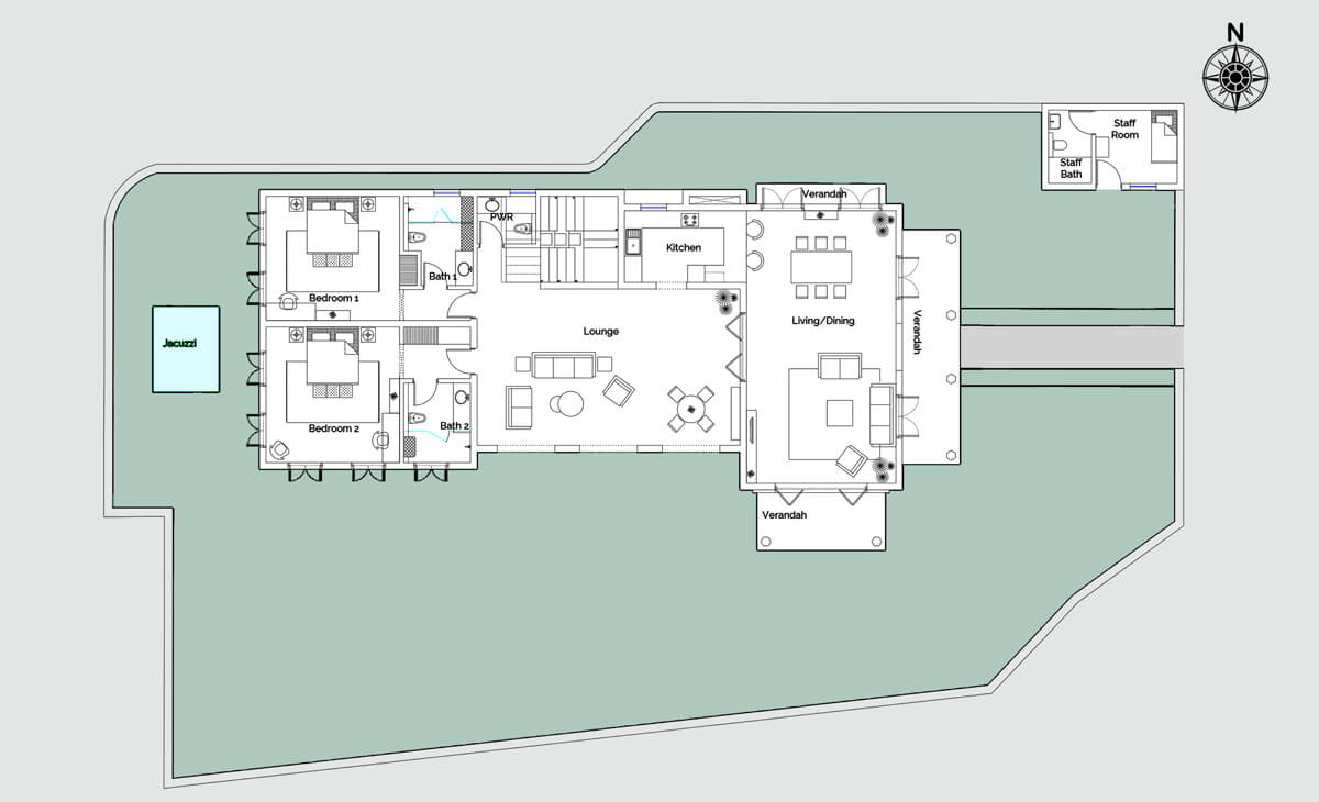 Villa Da Felisia Site plan