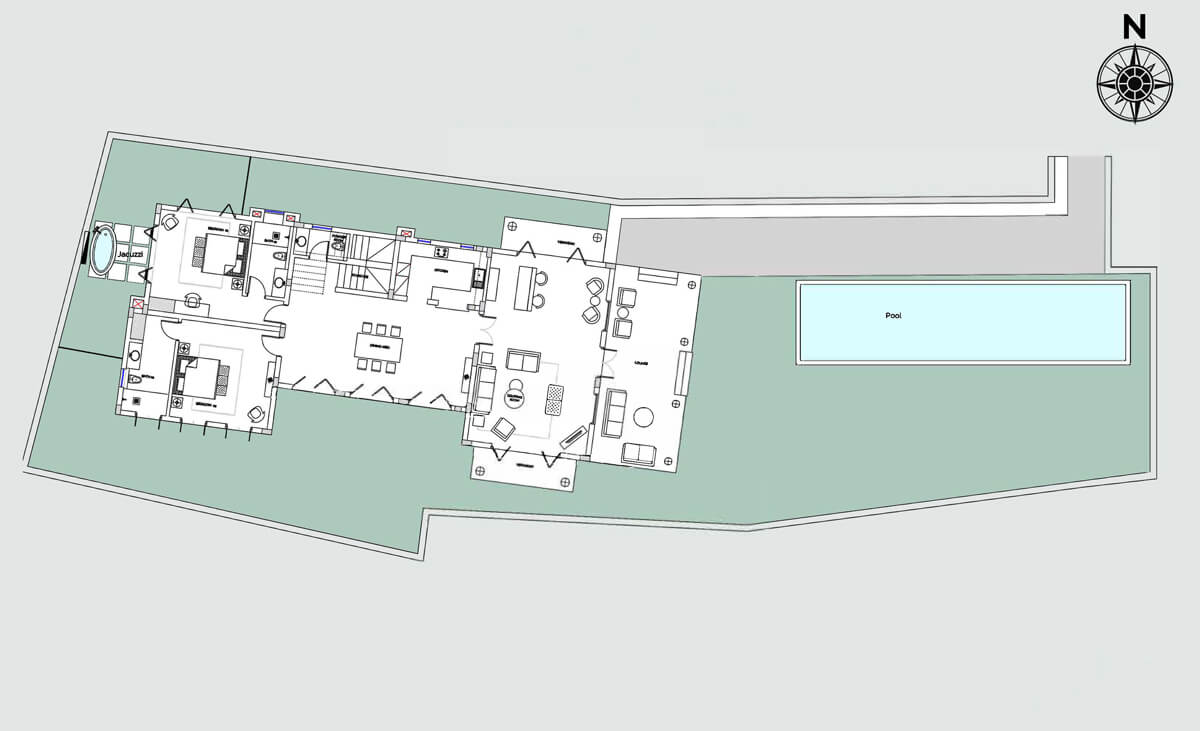 Villa Da Fiore Site plan