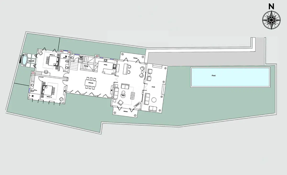 Villa Da Fiore Site plan