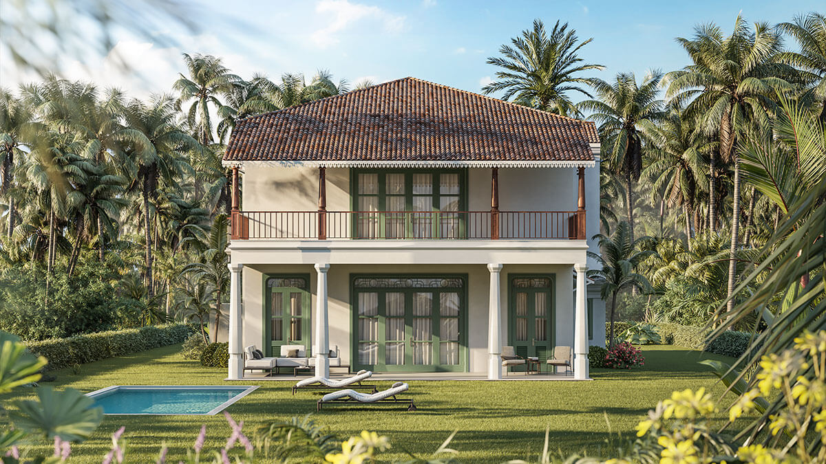 4bhk villa in Goa with private pool